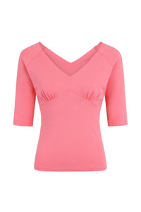 Betty Top- Coral