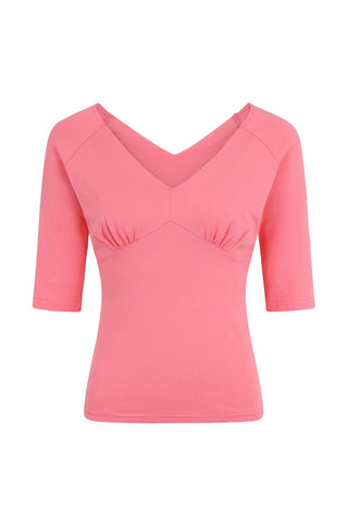 Betty Top- Coral